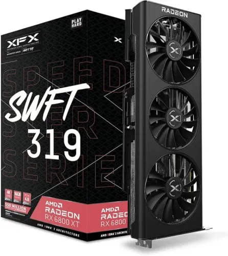 Placa de Vídeo XFX AMD Radeon RX 6800 SWFT 319 16GB