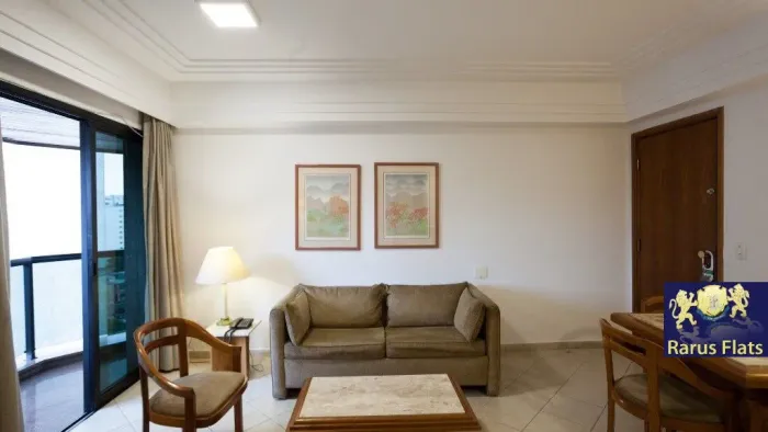 Flat com 1 Quarto para alugar, 43m² - Itaim Bibi