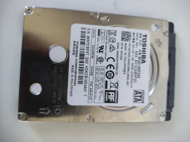 HD sata de de notebook 500 GB slim saudável
