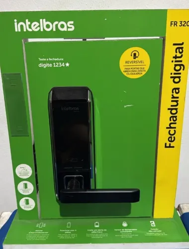 Fechadura digital de embutir Intelbras FR320
