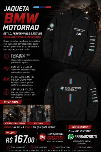 Jaqueta bmw 