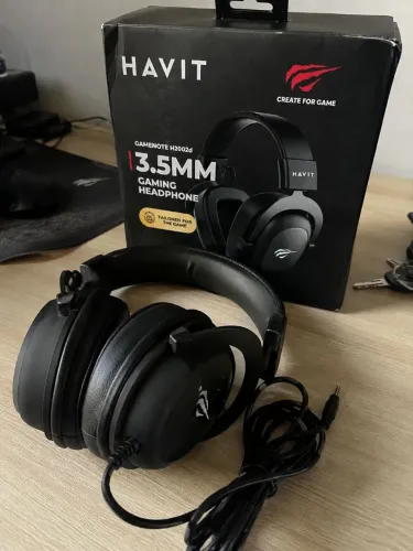 Headset Gamer Havit H2002D com Microfone removível