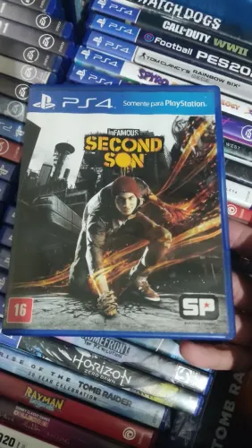 Infamous Second son PS4 (Faço envio)