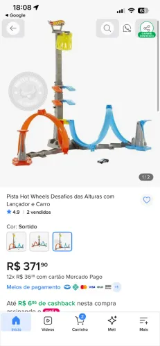 Pista Hot Weels