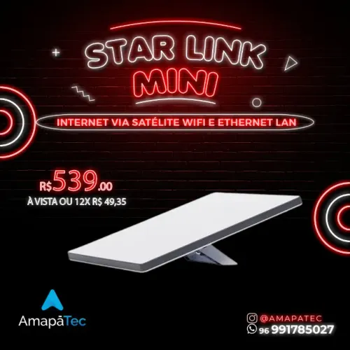 Starlink MINI Internet via satélite