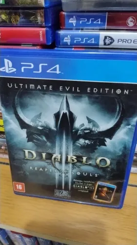 Diablo 3 ps4 mídia física em bom estado sem riscos