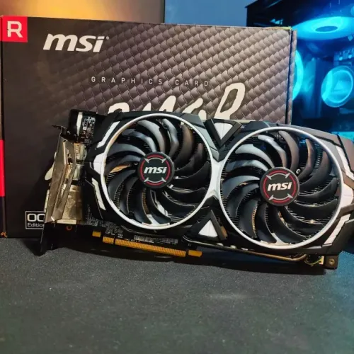 Placa de video RX 580 8 GB MSI