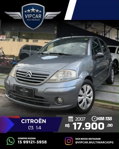 Citroen C3 Exclusive 1.4 Flex 8V 5P 2008