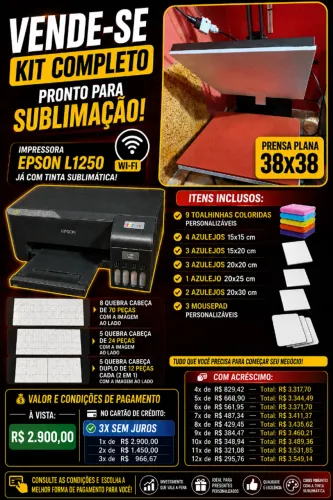 kit sublimação