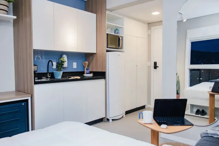 Imóvel para aluguel possui 20 metros quadrados com 1 quarto