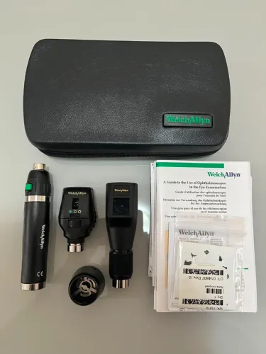 Kit Retinoscópio e Oftalmoscópio Welch Allyn Seminovo