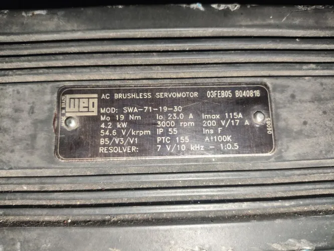 Servo motor WEG SWA71-19-30