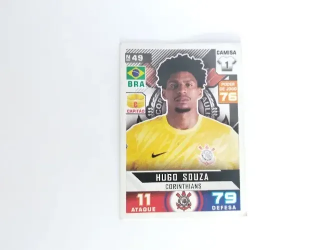 Card Game Brasileirão 2025: Hugo Souza - Corinthians