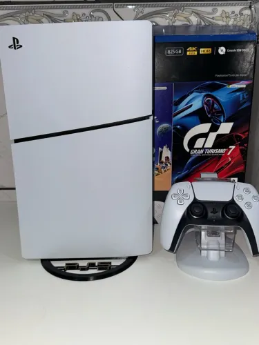 Ps5 com GTA 6 + 1 Controle + Caixa
