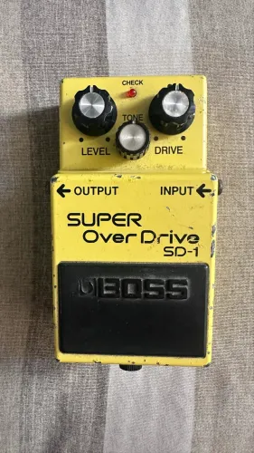 Pedal de guitarra BOSS super overdrive SD-1