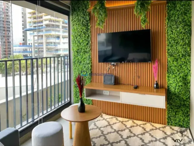 Apartamento Studio Mobiliado 28m² Metrô Vila Madalena.