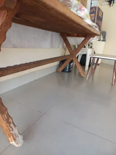 Mesa em prancha maciça 2,50x0,75