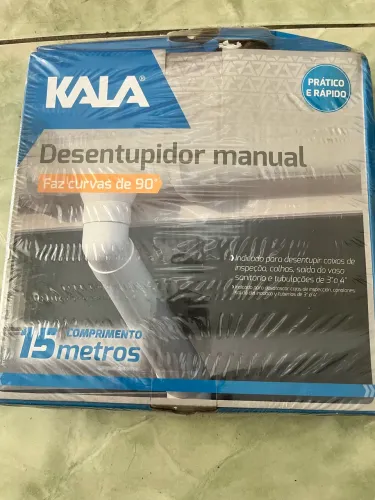 Desentupidor manual
