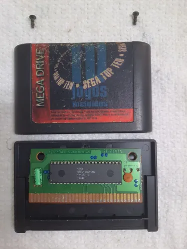 Mega drive sega tectoy jogo original 10 x 1 Sonic Golden Axe Streets of Rage