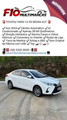 Toyota Yaris XS Sedan 1.5 Flex 16V 4P Aut. 2024