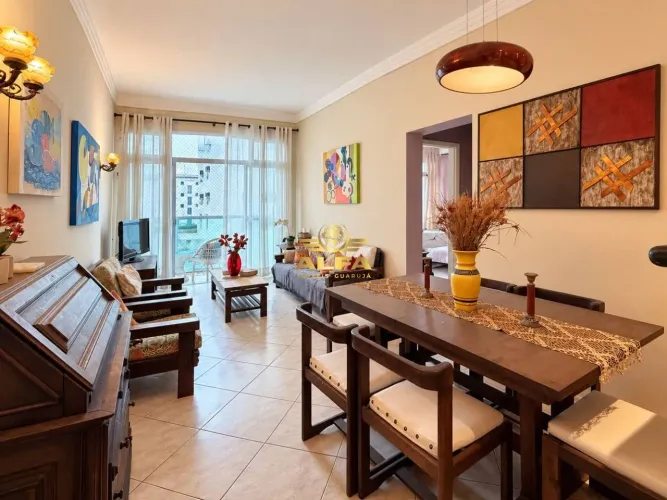 Apartamento com 2 dormitórios à venda, 83 m² por R$ 470.000,00 - Pitangueiras - Guarujá/SP