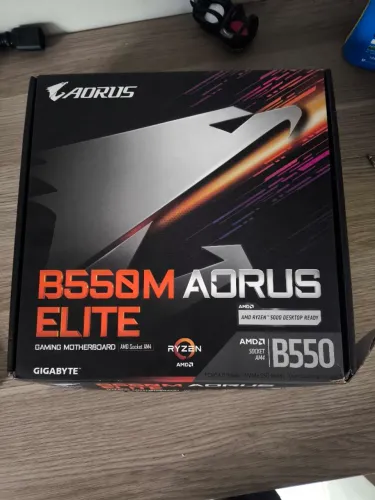 placa mãe B550M aorus elite 