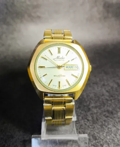Relógio Mido Multi Star Automático - Clássico Vintage Suíço