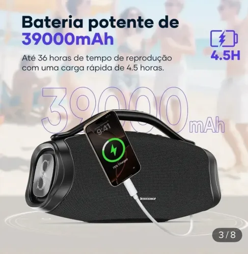 Caixa de som sabala dr 909 200w de potencial semi nova