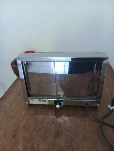 Vitrine para Salgados Duas Bandejas expositor imetro