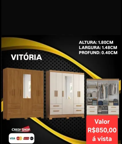Guarda Roupa Casal 