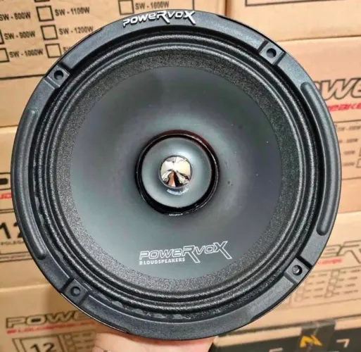 Par Alto Falante Power Vox MB 300Rms Evolution 6 Polegadas 4 Ohms 