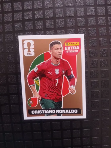 Extra sticker Cristiano Ronaldo Bronze