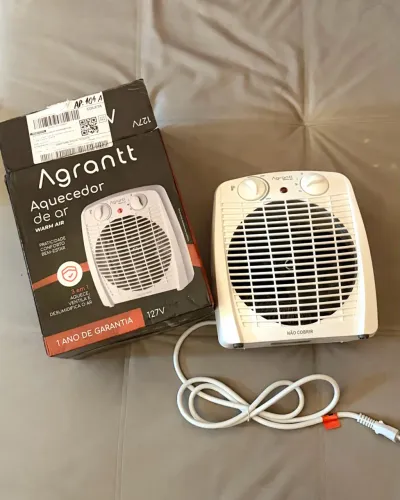 Aquecedor Elétrico Agrantt 127V - Novo, Nunca Usado