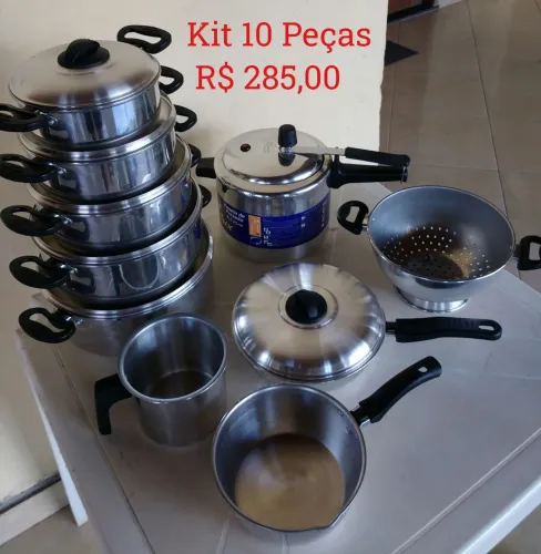 Panelas Kit 10 Peças