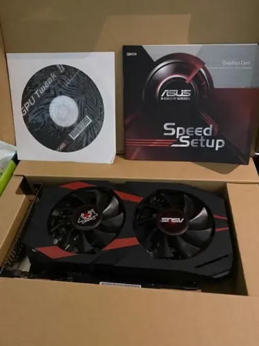 GTX 1050TI 4GB - ASUS CERBERUS- com caixa