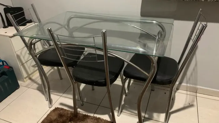 Mesa de vidro