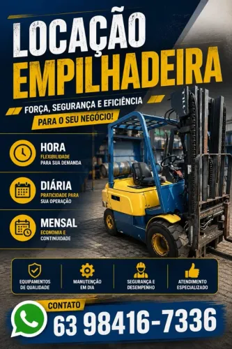 EMPILHADEIRA LOCAÇÃO 