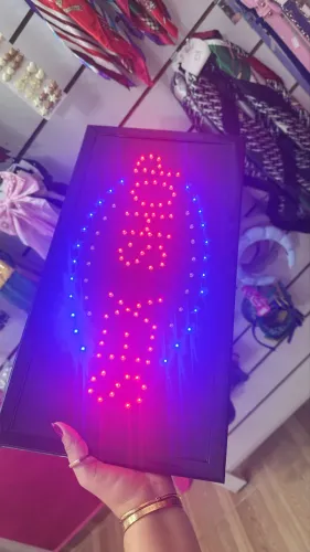 Placa luminosa se x shop