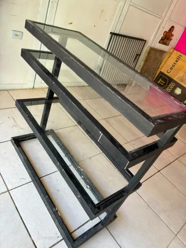 Balcão de vidro