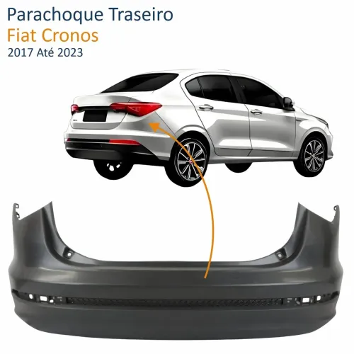 Para-choque traseiro Cronos 2023