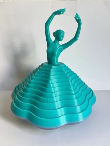 Bailarina Toy sensorial brinquedo giratório tdh altista 