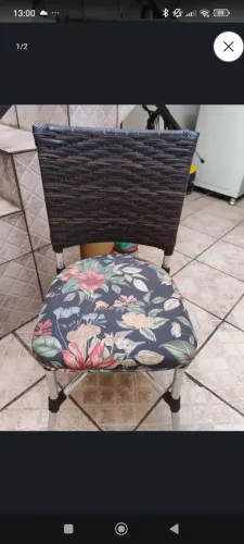 Vendo 6 cadeiras para cozinha ou varanda 500 reais as seis, ótimo estado 