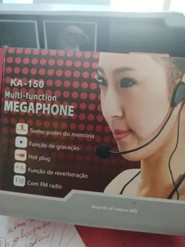 Megafone para professor