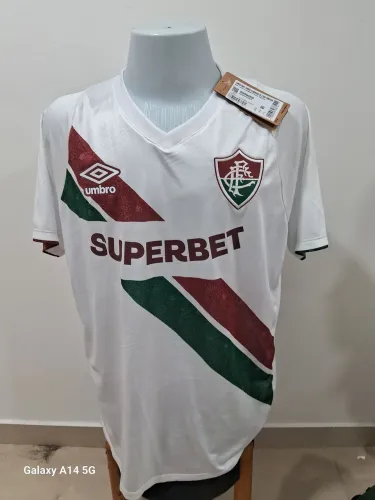 Camisa fluminense num 14 . Branca. German Cano.
