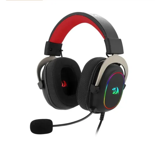 Headset Gamer Redragon Zeus X, Chroma Mk.II, RGB, Som Surround 7.1