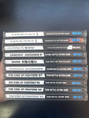 Jogo Neo Geo CD Originais Apartir: