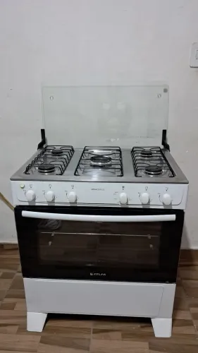 Fogão  Atlas 5 bocas automático! Funcionando normalmente ((Entrego))