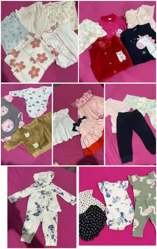 Lote roupa de menina