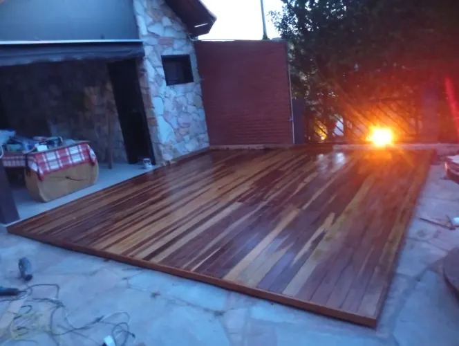 Deck sob medida madeira cumaru e ipê
