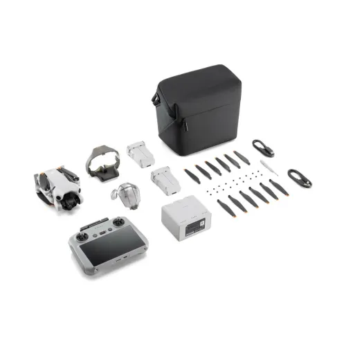 Drone DJI Mini 4 Pro Fly More Combo + Controle RC2 + 3 baterias